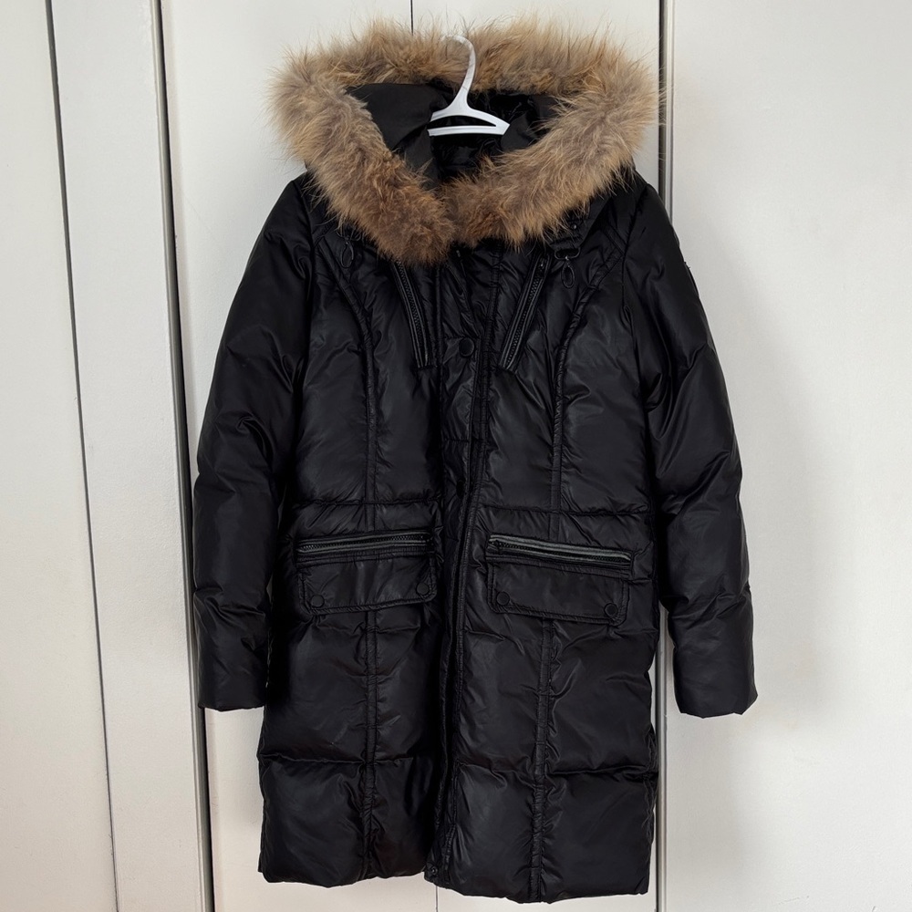 Rudsak Atelier Noir Down Coat – Black | Size Large - Picture 3 of 12